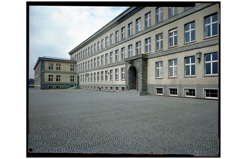 Gesamterneuerung des Hauptgebäudes der Kantonsschule Im Lee in Winterthur. Istzustand Januar 2018